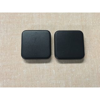 2 Stück Presto Deckel Einfachwippe schwarz Flächenwippe Schalter Wippe G906