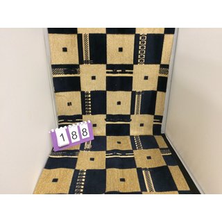 Möbelbezugsstoff Polsterstoff Dekostoff Bezugsstoff Webstruktur Beige Blau 188