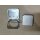 2 St. C-Line Presto Inprojal Klappdeckel silber Steckdose Schuko Wohnwagen G903
