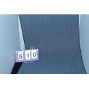 Möbelbezugsstoff Polsterstoff Dekostoff Bezugsstoff Webstruktur Blau 510