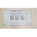 Reparaturblech Kiemenblech Wohnwagen Wohnmobil Blech 50x28cm Lüftungblech G662