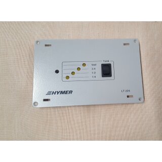 Schaudt Kontrolpanel Schalttafel LT 224 Hymer Panel Tankanzeige G387