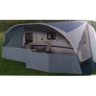 quicky shower tent ford nugget Kakadu half-face-respirator making it ideal for Color:Between Blue Mendler Alu-Markise HWC-E49 2,5x2m
