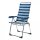 Sitzbezug für Rundrohr Stuhl für Crespo Stuhl Bezug blau Campingstuhl G251