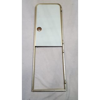 Türe Eingangstüre Oberteil rechts 1700x520mm Wohnwagentür Glatt Tür Eingang H238