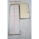 Türe Eingangstüre Oberteil rechts 1700x520mm Wohnwagentür Glatt Tür Eingang H238