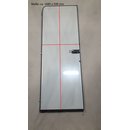 Türe Eingangstüre rechts 1685x590mm Wohnwagentüre Glatt Tür Eingang H204
