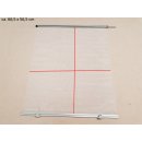 Rollo 65 x 60 cm Ersatzteil Fliegenschutzrollo Fensterrollo Moskitonetz H675