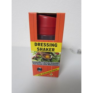 Salat Dressing Shaker Rot  Schüttelbecher Shaker-Flasche I002