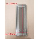 Ersatzscheibe Isolierfenster verglast 550x190mm Türscheibe Alkoven Scheibe I296