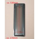 Ersatzscheibe Isolierfenster verglast 550x190mm Türscheibe Alkoven Scheibe I296