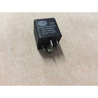 HELLA 5WG 003 620-097 Relay, wiper control interval - 12V - 6-pole