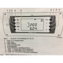 Schaudt Bedienpanel DT201 B mit Hymer Logo Bedienelement Kontrollpanel Panel K646