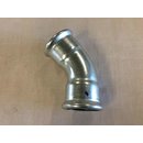 Geberit Mapress 82609 Fitting 45° Bogen 76,1mm...