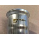 Geberit Mapress 81326 Fitting T-Stück 76,1mm mit IG 3/4" Edelstahl Pressfitting L68