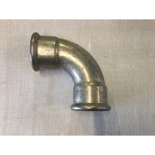 Geberit Mapress Fitting Bogen 90° 42mm CuNiFe Pressfitting Muffe L95