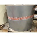 Meterware Glattblech 53 cm silber Reparaturblech Wohnwagen Wohnmobil Blech L233