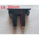 Iveco Eurocargo Leuchte Kontrolleuchte 12V Kontolle 50x25mm Leuchtenstecker L297