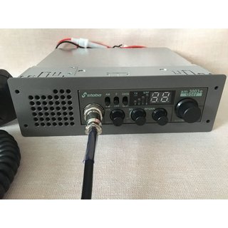 Stabo XM 3003E Funkgerät 12V 24V Funk mit Einschubhalterung und ASC L328