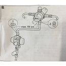 Truma Ergänzungssatz für DuoControl 10mm Gas Ergänzung Anschluß Gasflasche L510