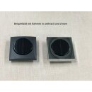 2 St. Berker Wippschalter Serienschalter Integro Design Flow/Pure schwarz L626