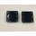 2 Stück Berker Wippschalter schwarz glänzend Doppelwippe Lichtschalter L626