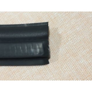 Kantenschutzdichtprofil schwarz 3mm Meterware Kantenschutz Dichtgummi L941