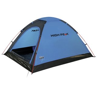 High Peak Monodome Zelt 2 Personen blau / schwarz Leicht Zelt N389