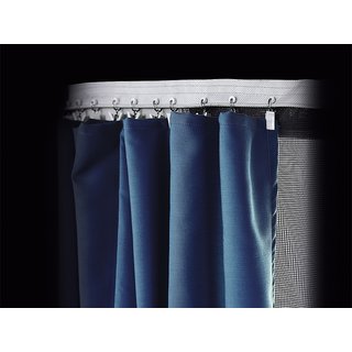 Thule Gardinen zu Zelt Residence G2 300 - 325 cm blau Markisenzelt Vorhang N555