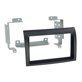 Radioblende Radiohalterung Citroen Fiat Peugeot Doppel-DIN Montage-Kit P047