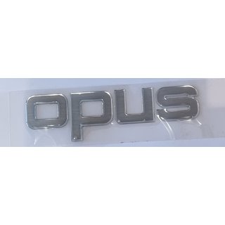 Logo Aufkleber Schriftzug „opus“ Deko Carthago Set 4 St. R291