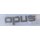 Logo Aufkleber Schriftzug „opus“ Deko Carthago Set 4 St. R291