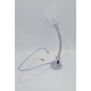 Dometic Schwanenhals Leseleuchte Halogen 12V/10W Flexibel schwenkbar chrom N905