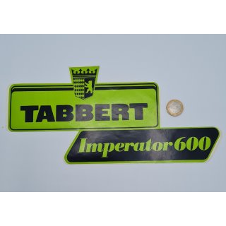 Logo Aufkleber Schriftzug „Tabbert Imperator600“ Emblem Deko P677