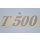 Tabbert Logo Aufkleber Schriftzug „T 500“ Deko Emblem P678