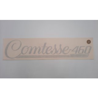 Tabbert Logo Aufkleber Schriftzug „Comtesse 460“ Deko Emblem P704