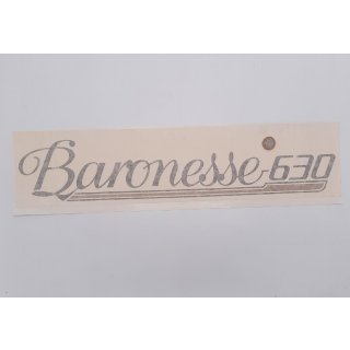 Tabbert Logo Aufkleber Schriftzug „Baronesse 630“ Deko Emblem P713