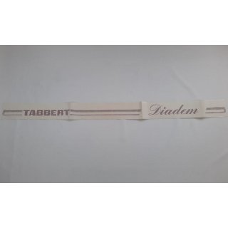 Tabbert Logo Aufkleber Schriftzug „Tabbert Diadem“ Deko Emblem P732